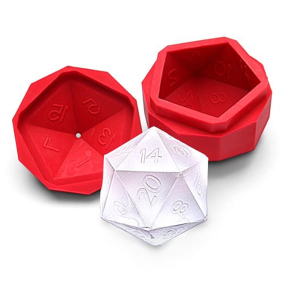 Critical Hit d20 Ice Mold (Exclusive!), Image 1