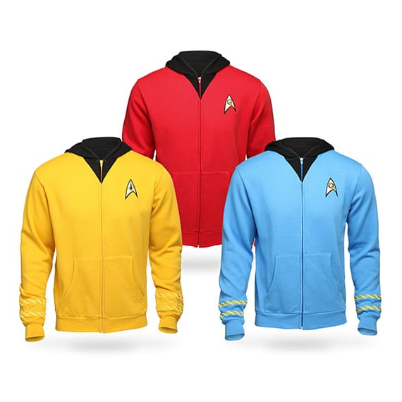 Star Trek The Original Series Uniform Hoodie, Image 1